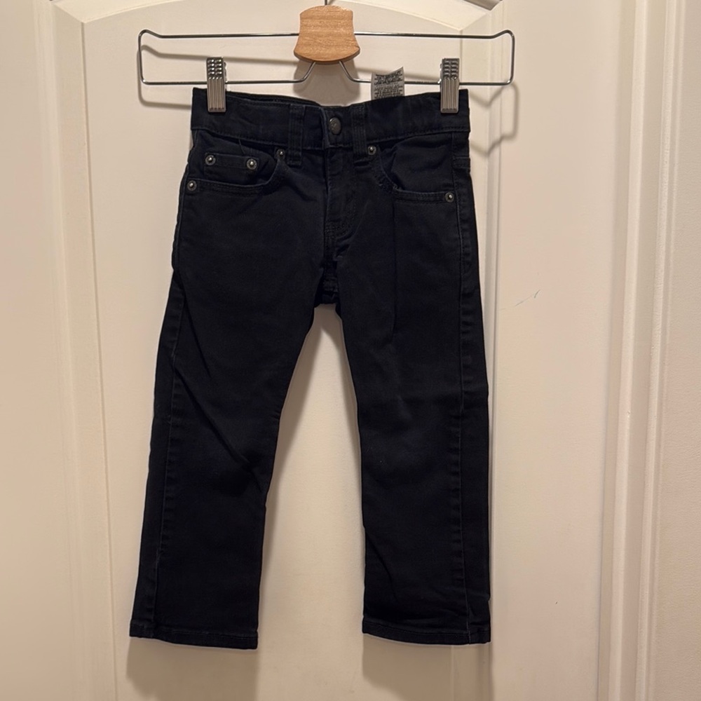Classic Levis Black Kids Jeans